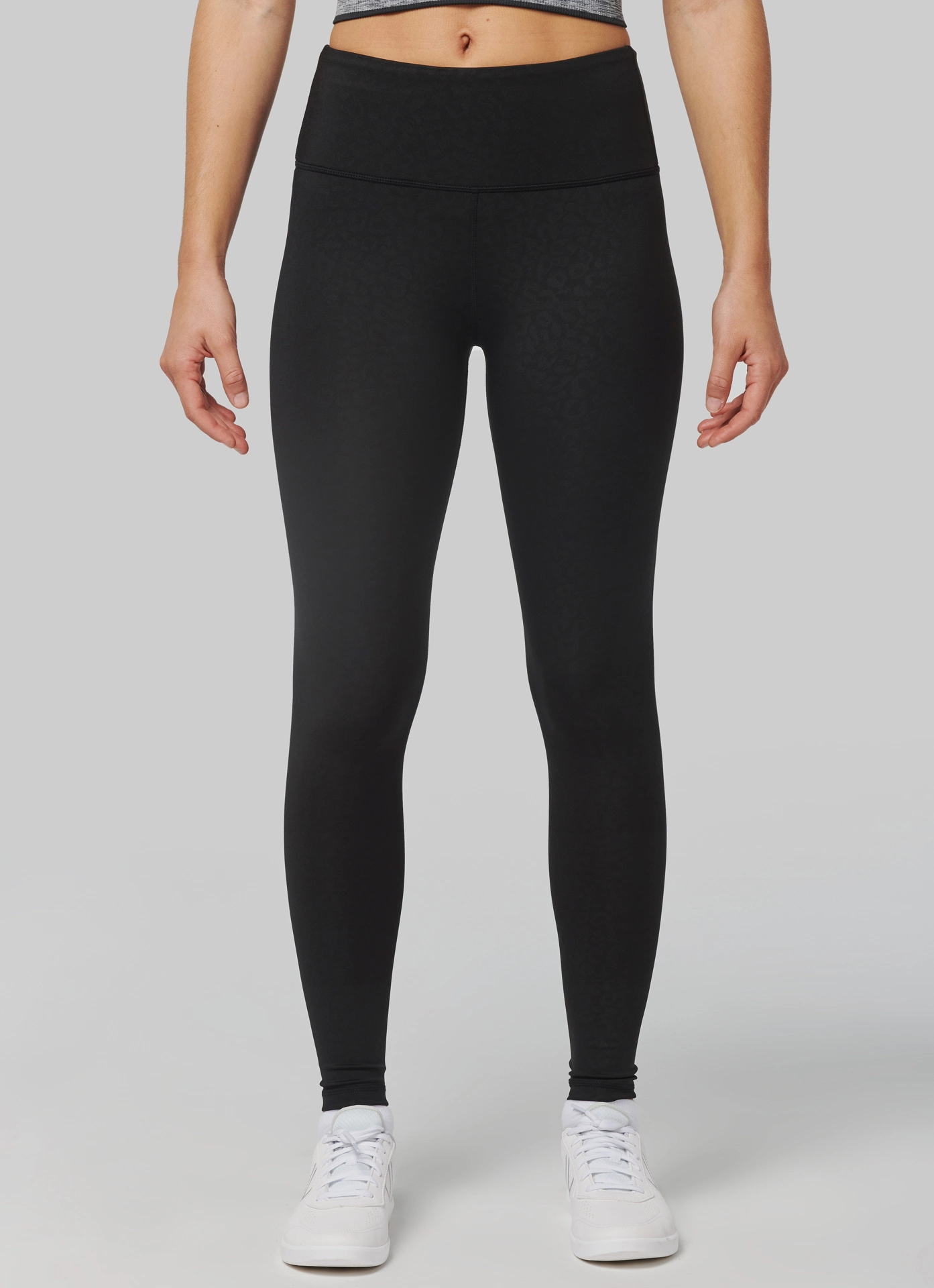 kariban-PA1015-damen-leggings-black-model-0 Kariban Damen Leggings