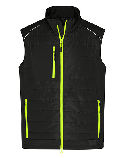 James & Nicholson Men's Hybrid Vest 1822 James & Nicholson Men's Hybrid Vest 1822