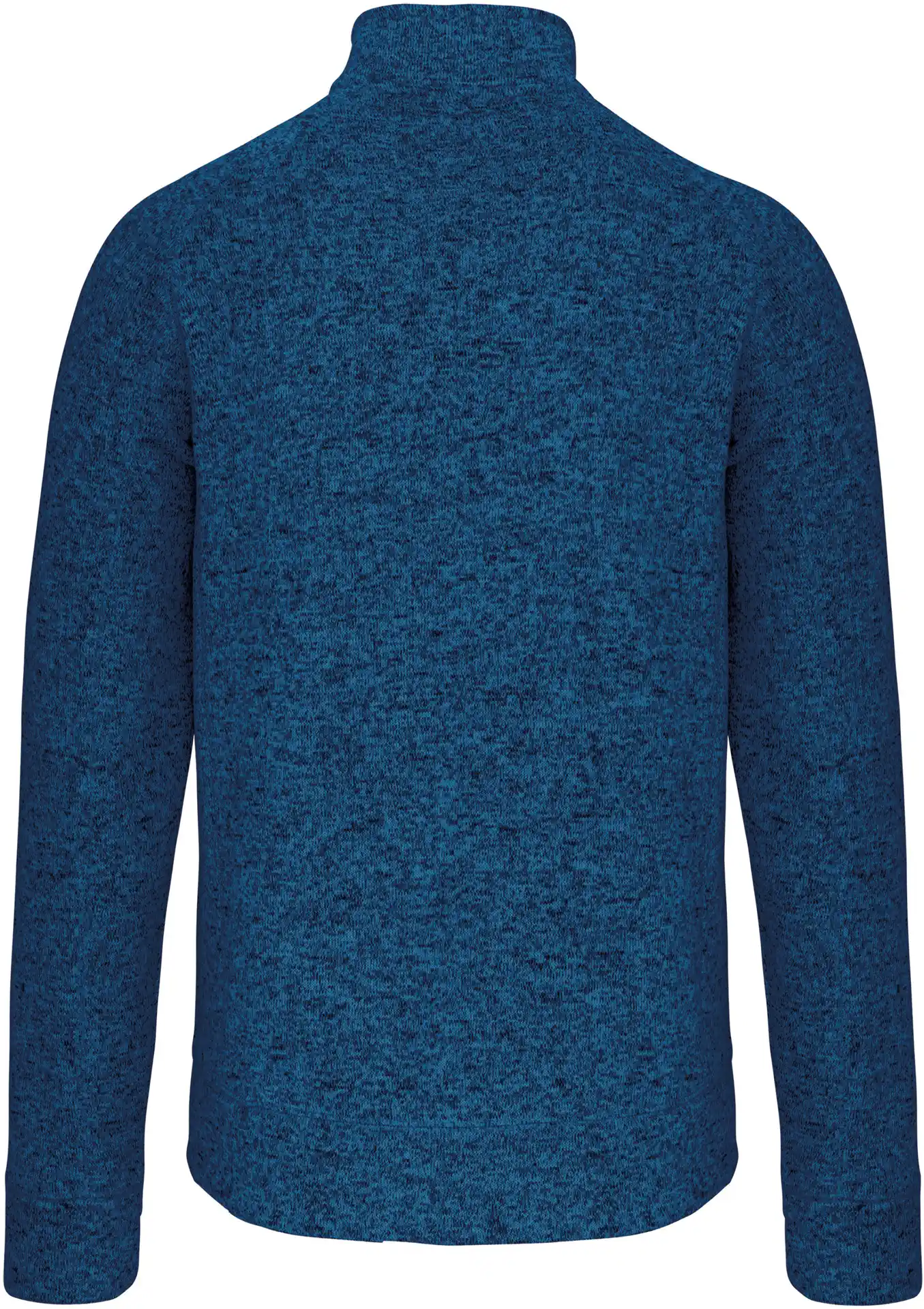 Kariban Herren Melange Strickfleece Jacke