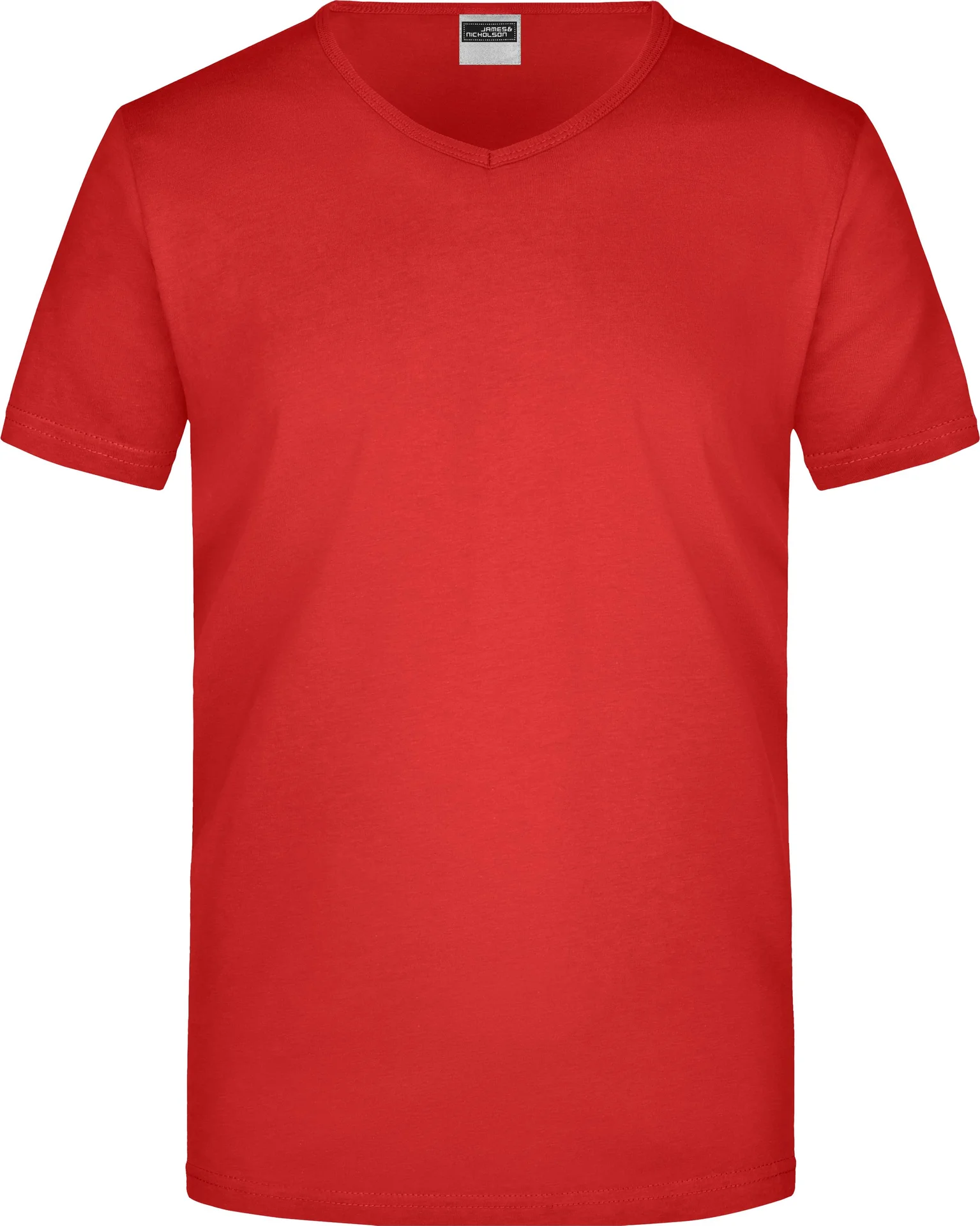 James & Nicholson Men's Slim Fit V-T