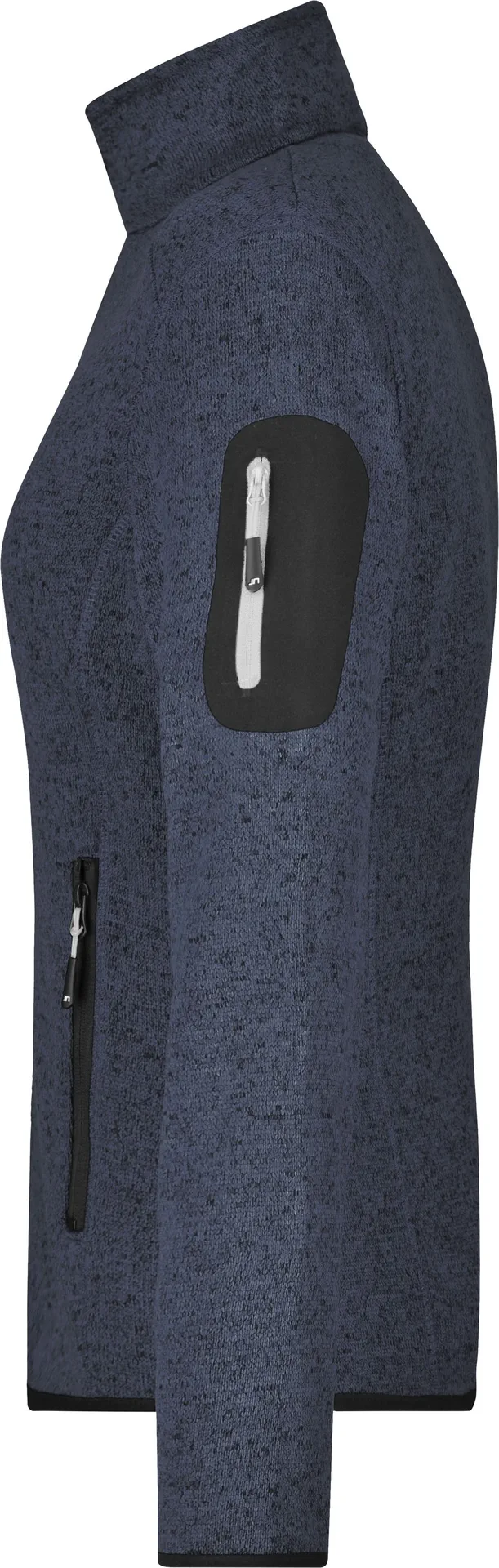 James & Nicholson Ladies Knitted Fleece Jacket 