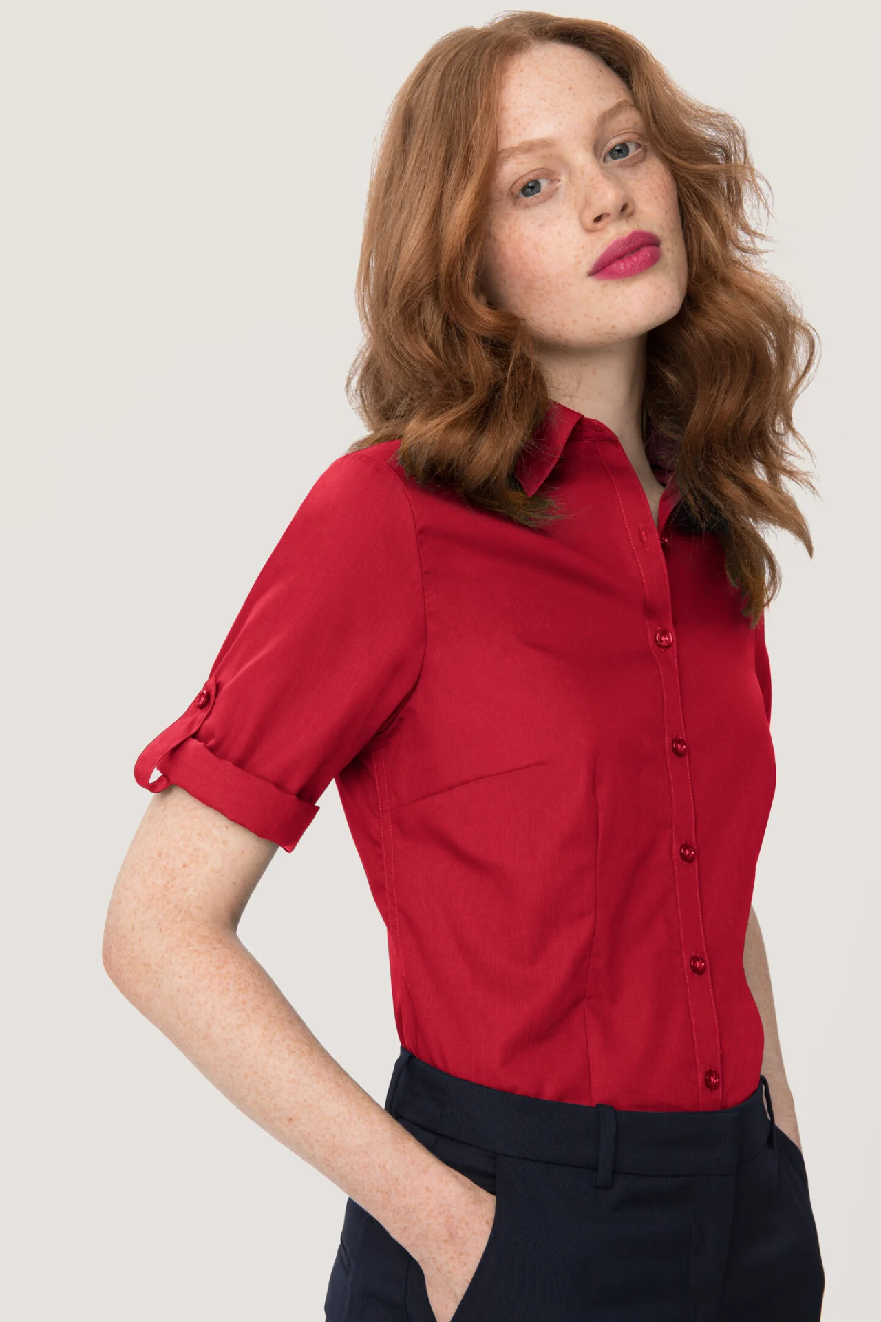 HAKRO Bluse Vario 3/4 Arm 120 Mikralinar® HAKRO Bluse Vario 3/4 Arm 120 Mikralinar®