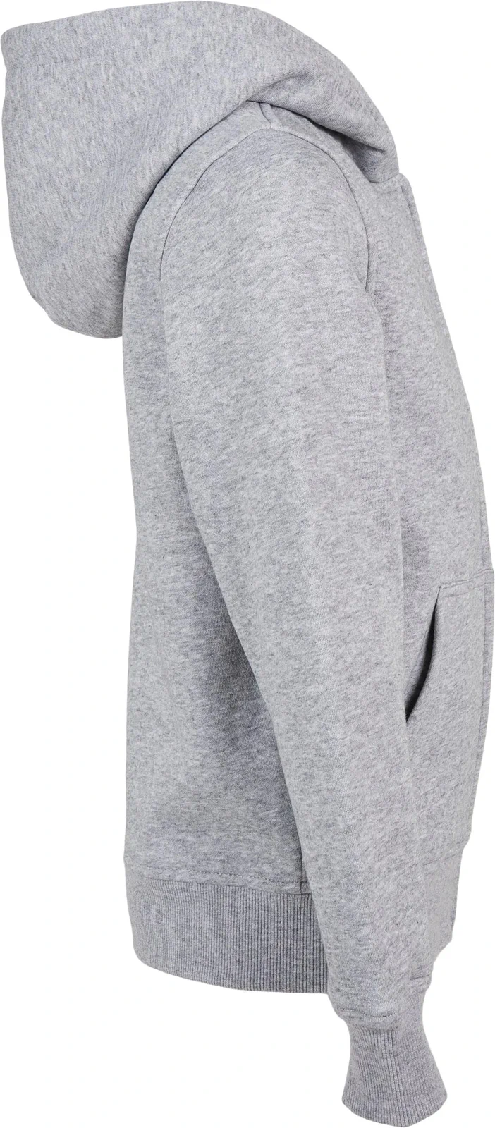 Build Your Brand Kids Organic Basic Zip Hoody