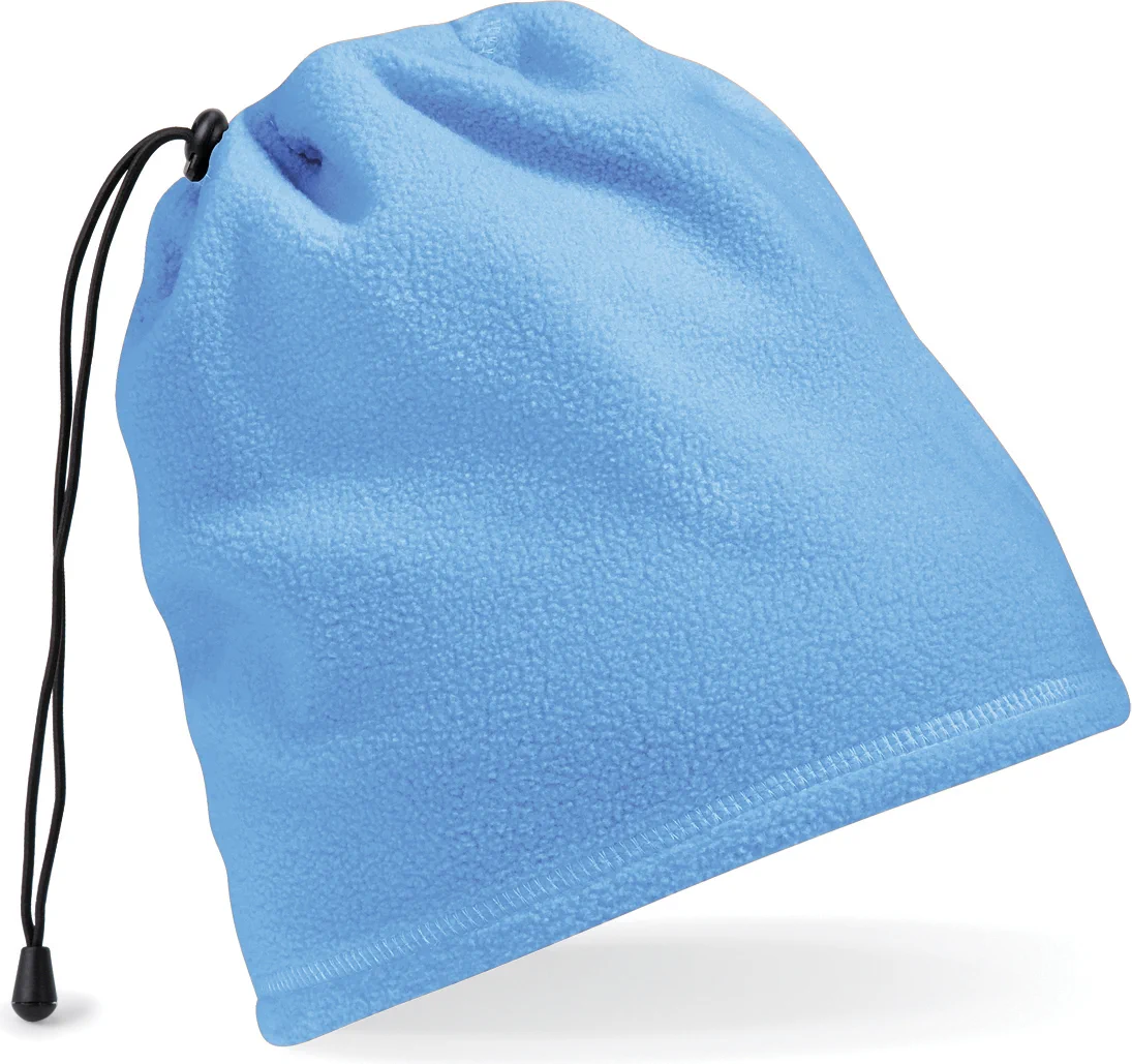beechfield-b285-suprafleece-snood-hat-combo-skyblue-front-1 Beechfield Suprafleece® Snood/ Hat Combo