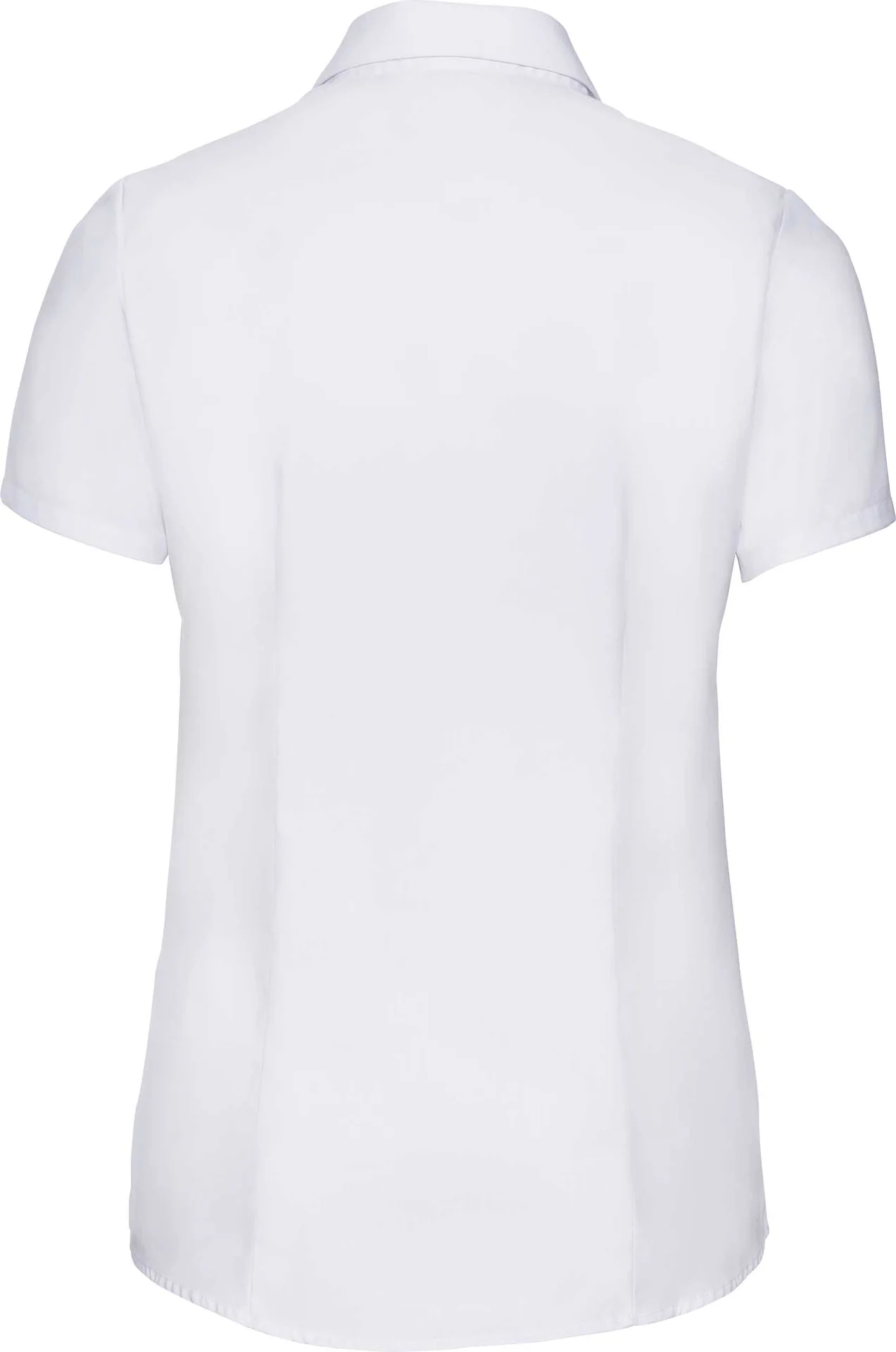 Russell Ladies Short Sleeve Herringbone Shirt