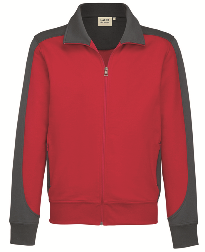 HAKRO Sweatjacke 477 Contrast Mikralinar®