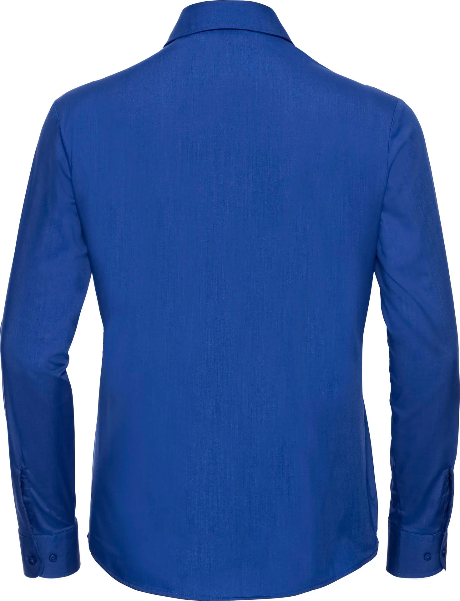 Russell Ladies Long Sleeve Polycotton Easy Care Poplin Shirt