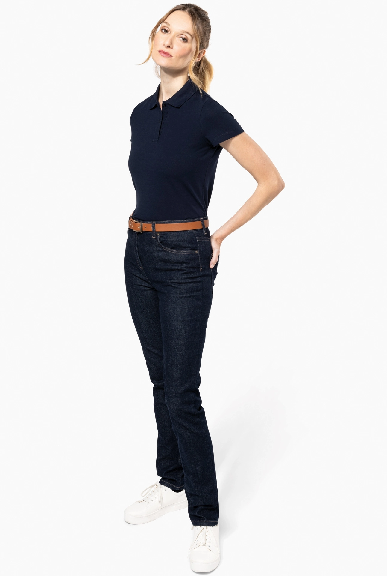 Kariban Damen Supima® Stretch Piqué Polo