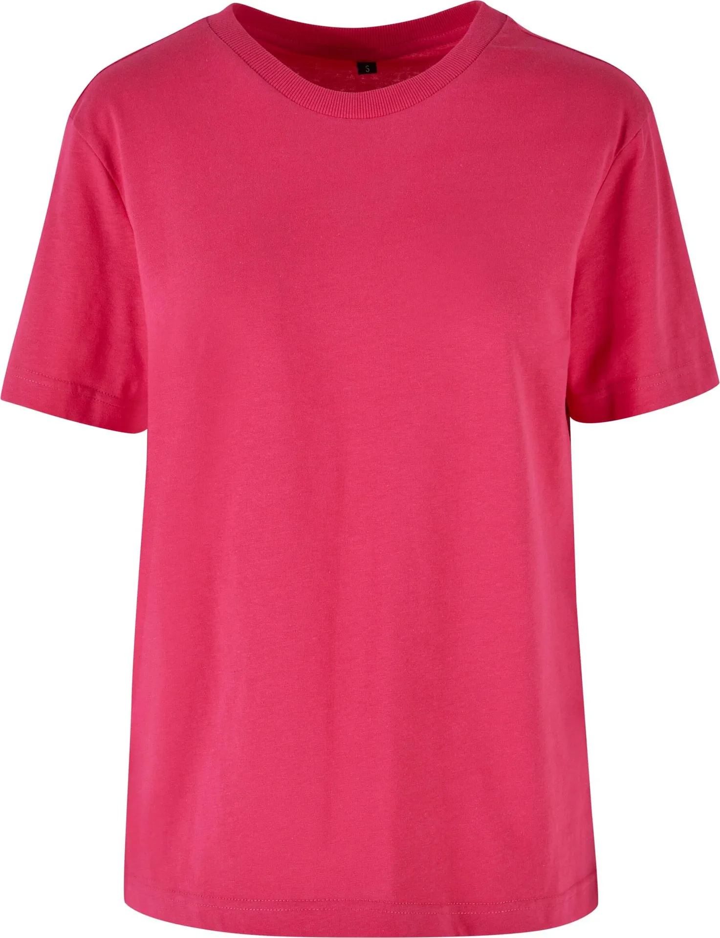 BYB-BY211-ladies-everyday-t-shirt-hibiskuspink-front-4 Build Your Brand Ladies Everyday Tee