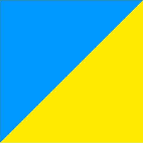 bright blue/bright yellow