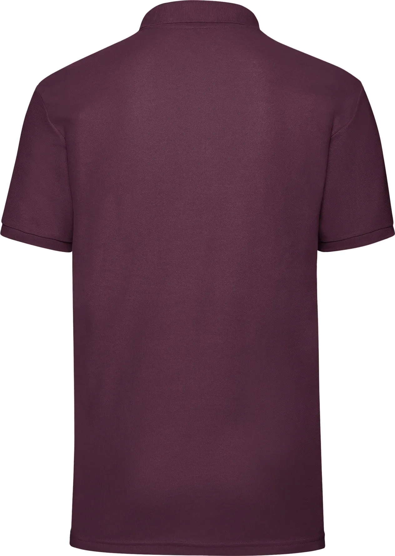 fruit-of-the-loom-63-402-0-pique-poloshirt-65-35-burgundy-6 F.O.L. 65/35 Piqué Polo