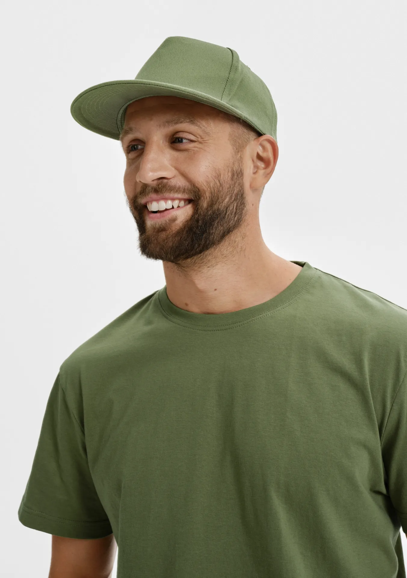 malfini-301-rap-6p-muetze-khaki-model-0 MALFINI Mütze Rap 5P 301