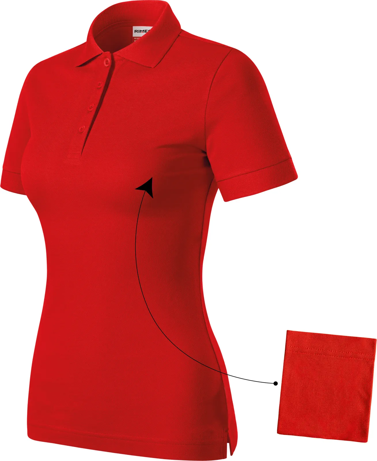 RIMECK Polohemd Damen Resist Heavy Polo R21