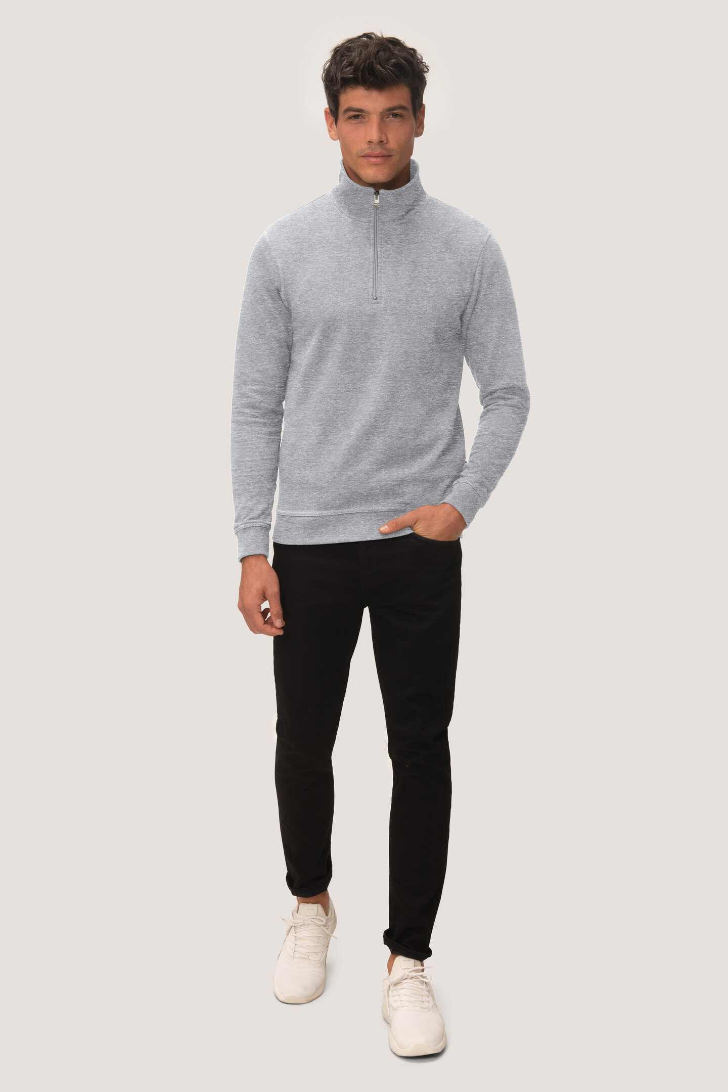 HAKRO Zip-Sweatshirt 451 Premium