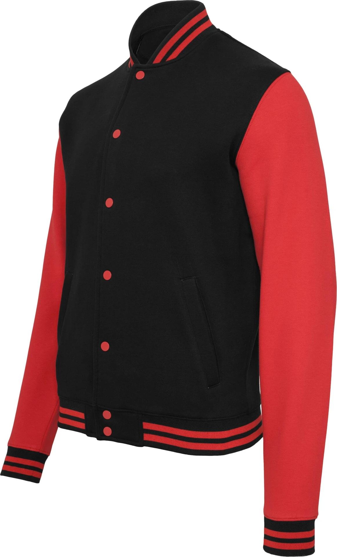 Build Your Brand Sweat College Jacket