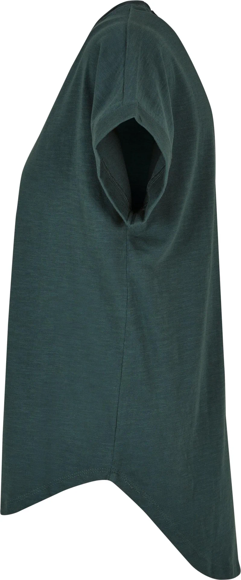Build Your Brand Ladies Long Slub Tee