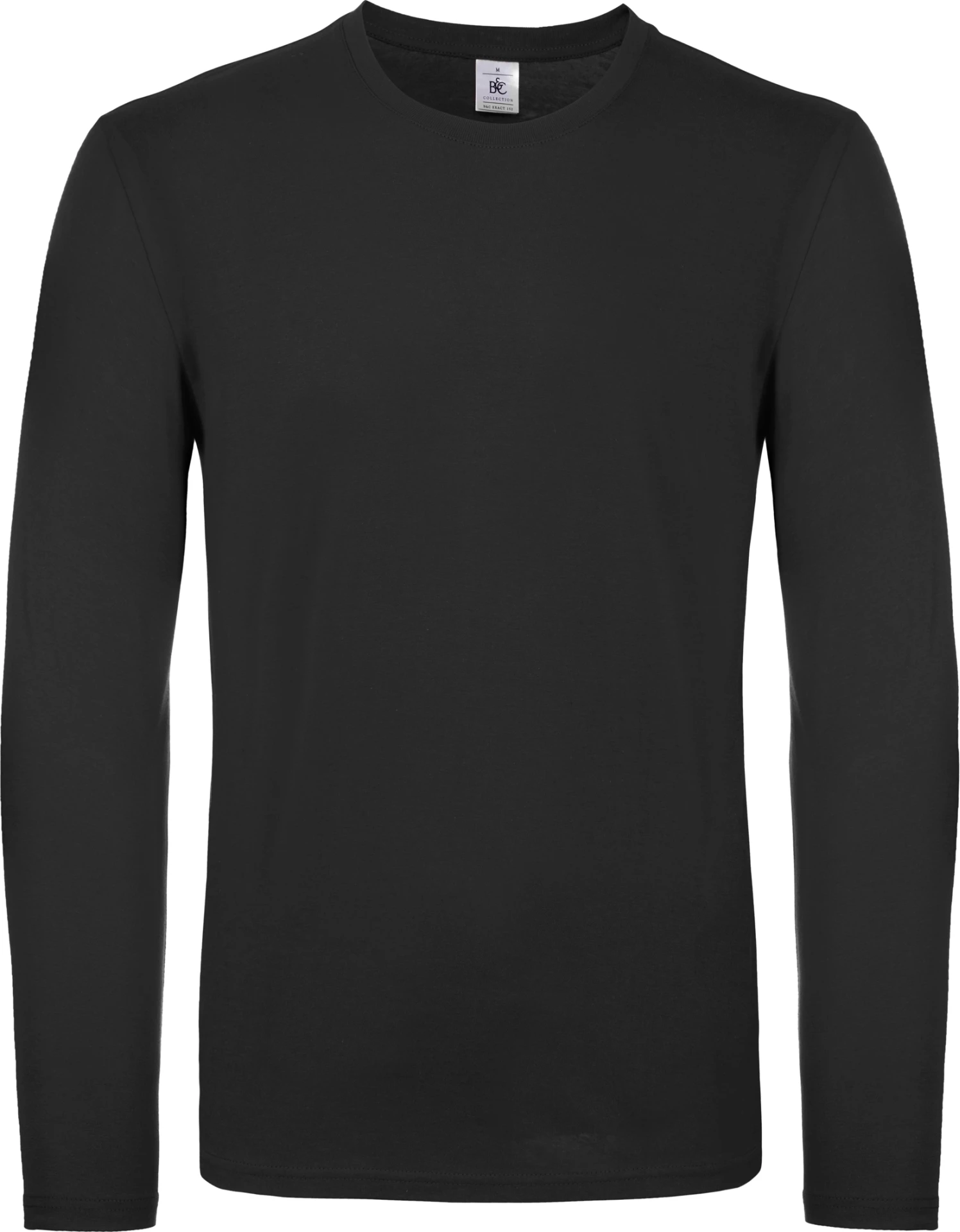 BC-TU05T-TShirt-E150-LSL-black-0 B&C T-Shirt #E150 Long Sleeve
