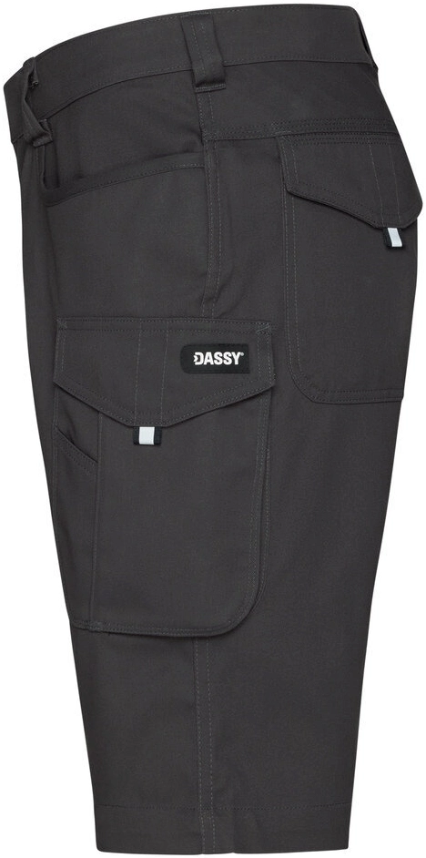 dassy-250128-botta-flex-anthracite-side-2 DASSY Stretch-Arbeitsshorts BOTTA Flex