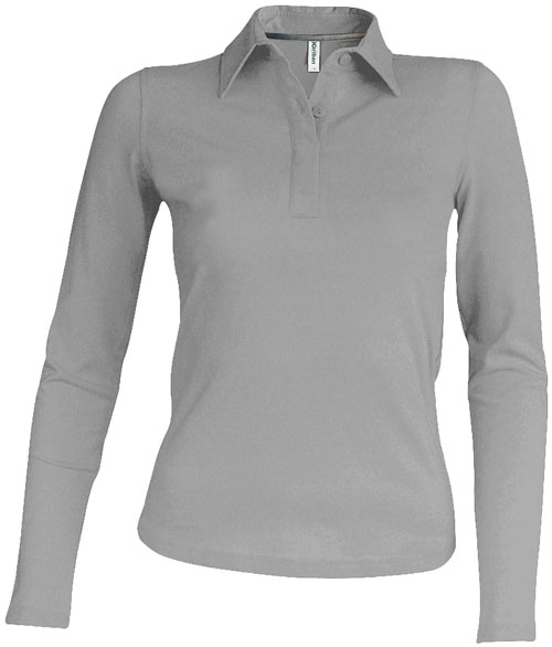 Kariban Damen Piqué Polo langarm Kariban Damen Piqué Polo langarm