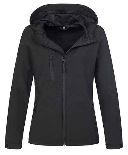 Stedman Active Softest Shell Hooded Jacket for women