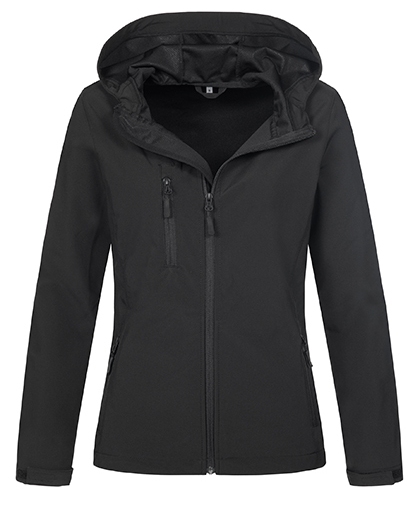Stedman Active Softest Shell Hooded Jacket for women Stedman Active Softest Shell Hooded Jacket for women