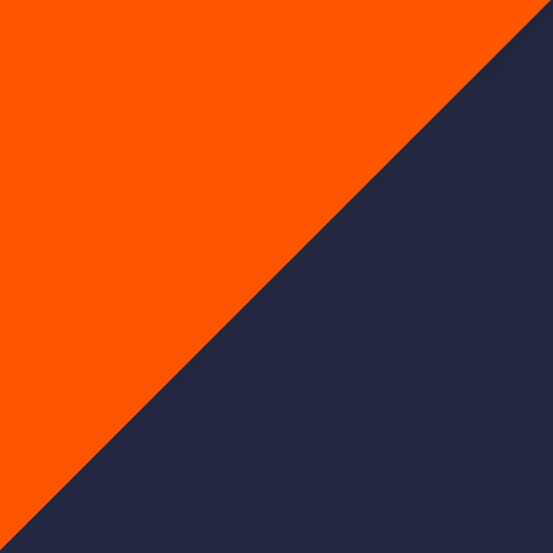 hi-vis orange/navy