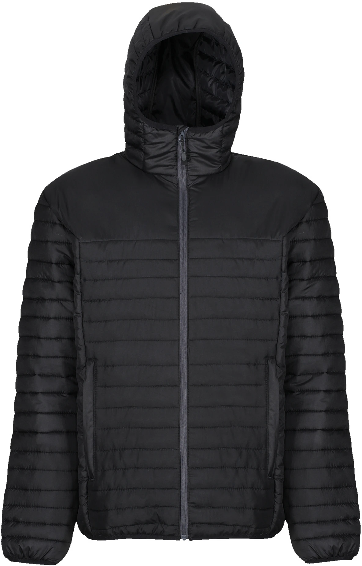regatta-tra423-honestly-made-recycled-thermal-jacket-black-front-2 Regatta Honestly Made Recycled Thermal Jacket