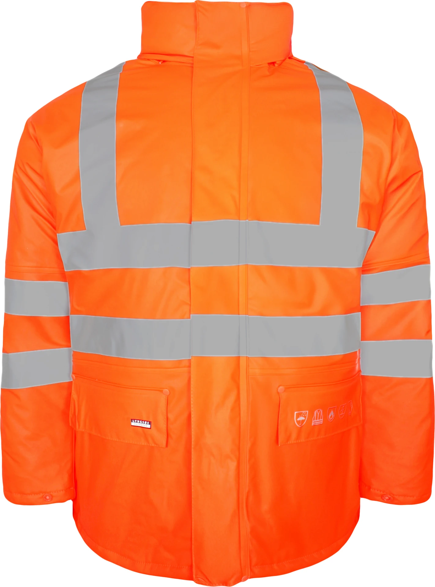 Lyngsøe FR-LR3456 Damen Flammhemmende Hi-Vis Winterjacke