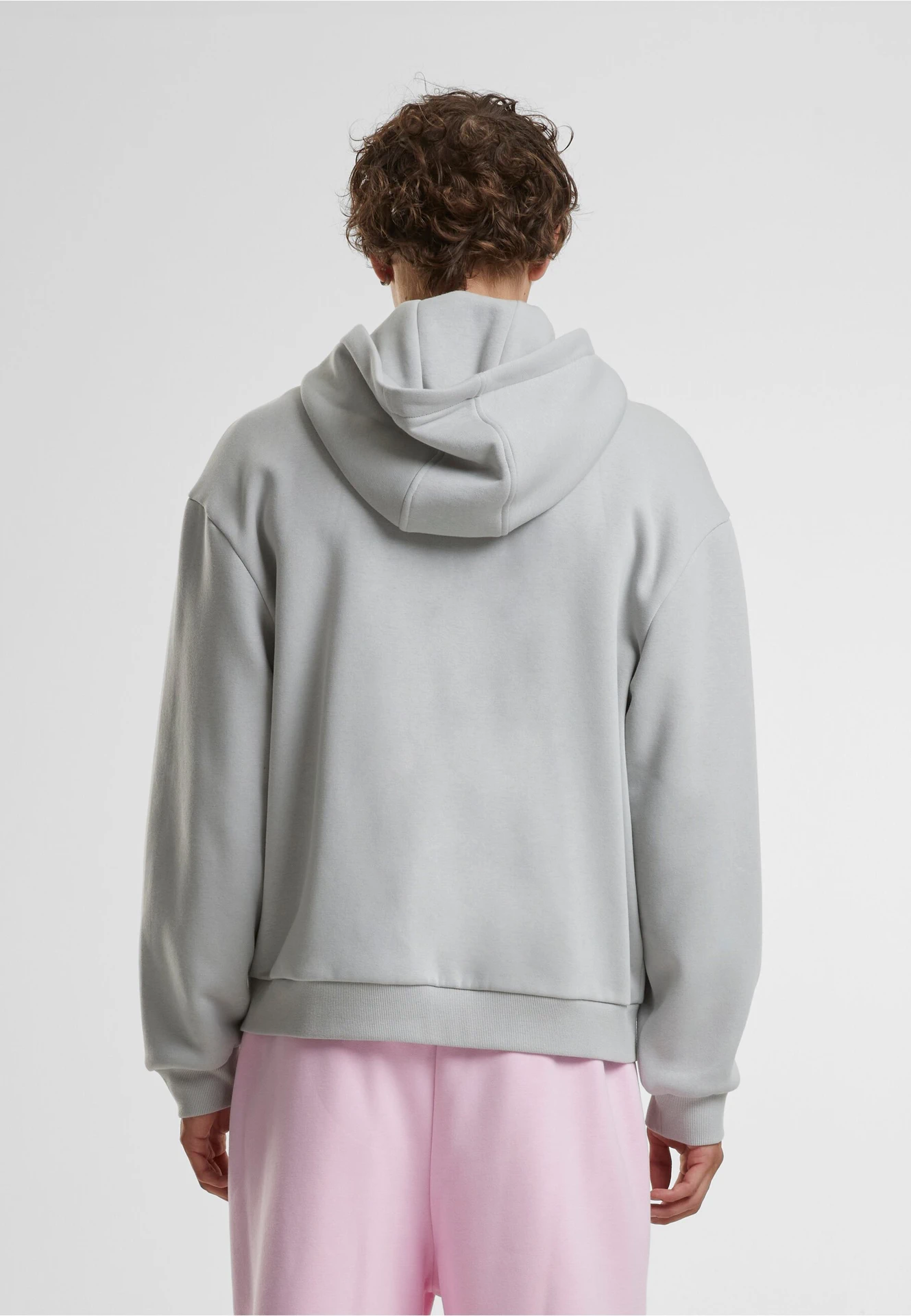 Build Your Brand Fluffy Zip Hoody