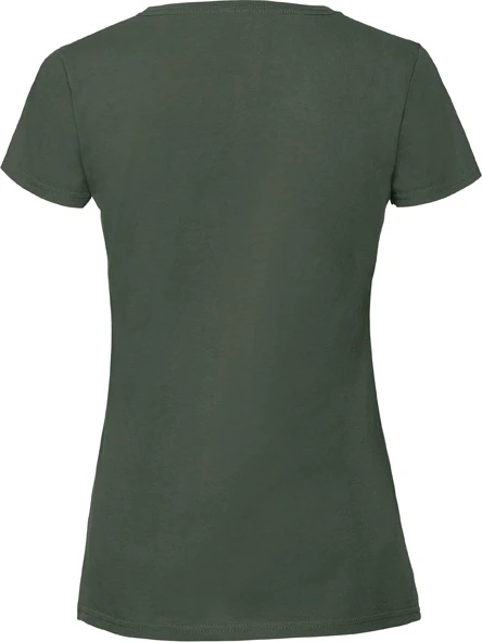 fruit-of-the-loom-61-424-0-ladies-iconic-195-t-shirt-bottlegreen-6 F.O.L. Ringspun Premium T Lady-fit