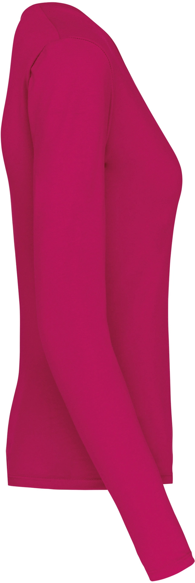 Kariban Damen V-Neck T-Shirt langarm