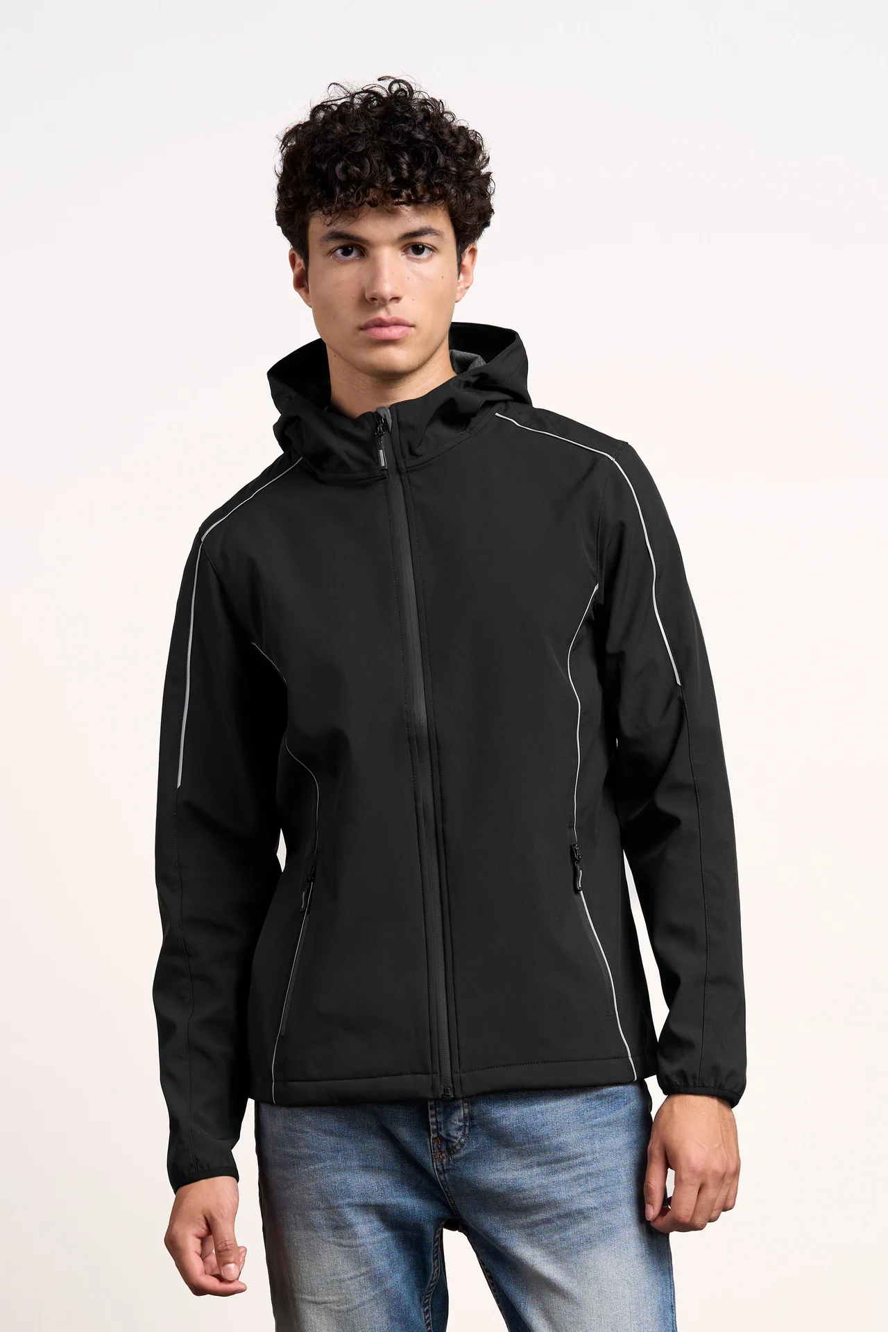 promodoro-7830-mens-light-softshell-jacket-black-model-0 Promodoro Men´s Light Softshell Jacket