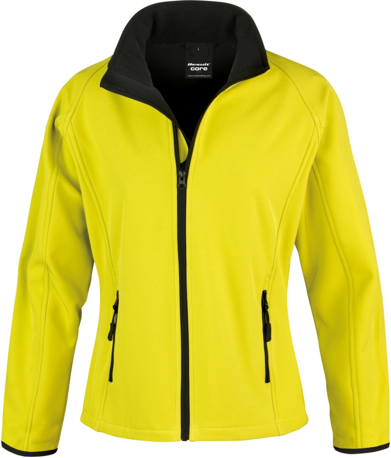 Result Ladies` Printable Soft Shell Jacket