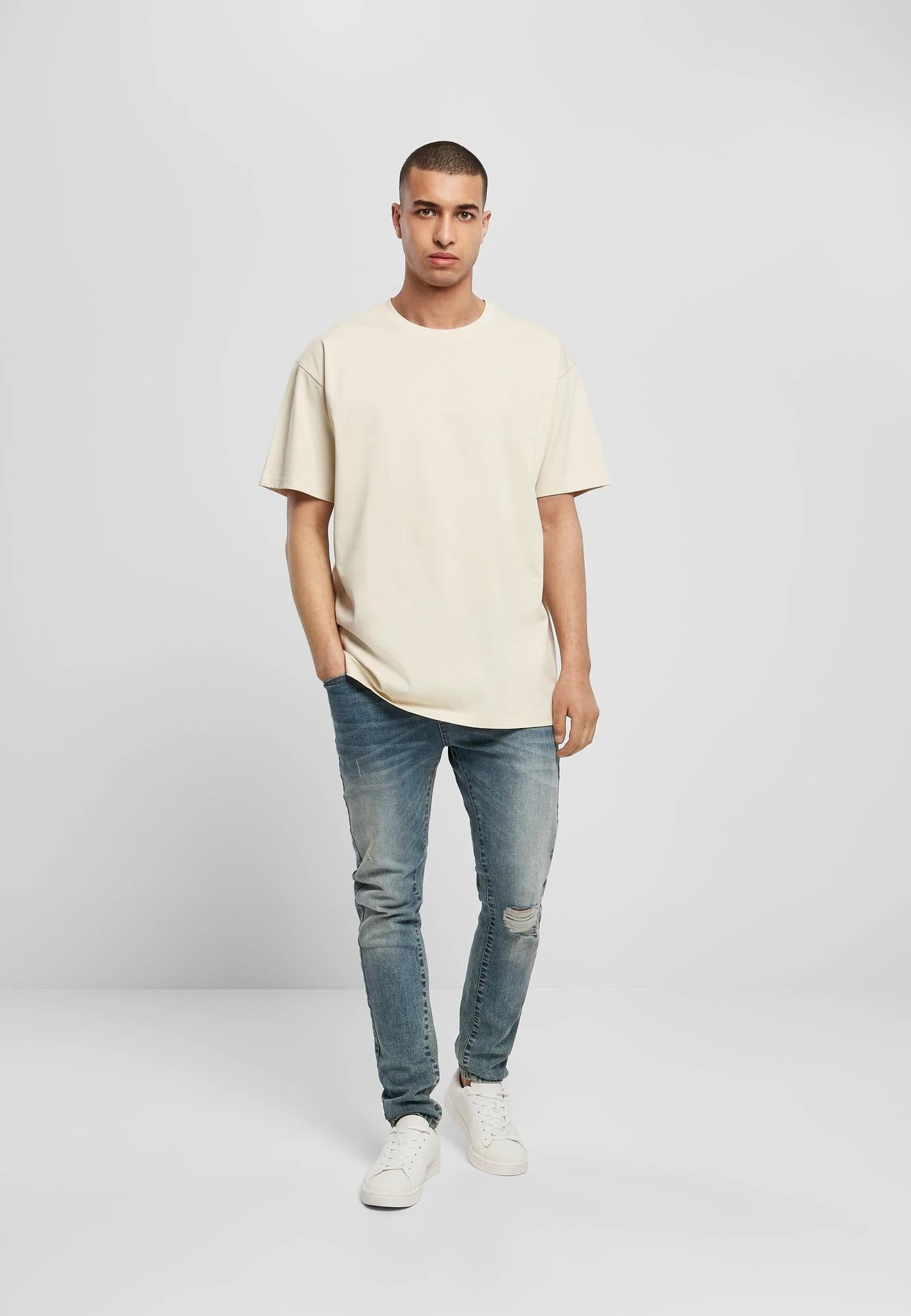 Build Your Brand Heavy Oversize Tee