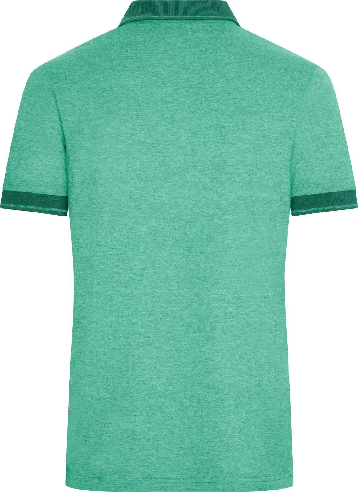 James & Nicholson Mens Jersey Heather Polo