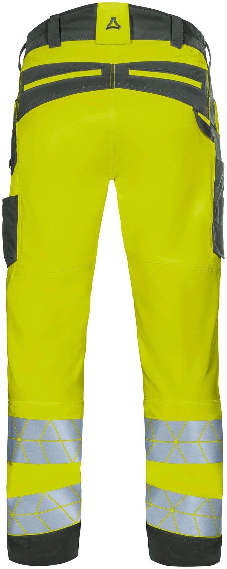 schoeffel-pro-7706-bulldozer-hose-warnschutz-warngelb-dunkelgrau-3 Schöffel PRO 7706 BULLDOZER Warnschutz Bundhose 4-Wege-Stretch