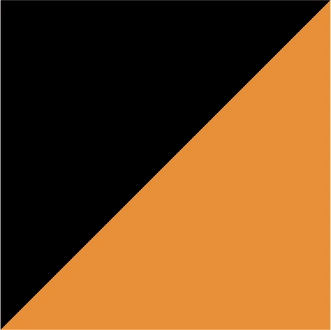 black/orange pop