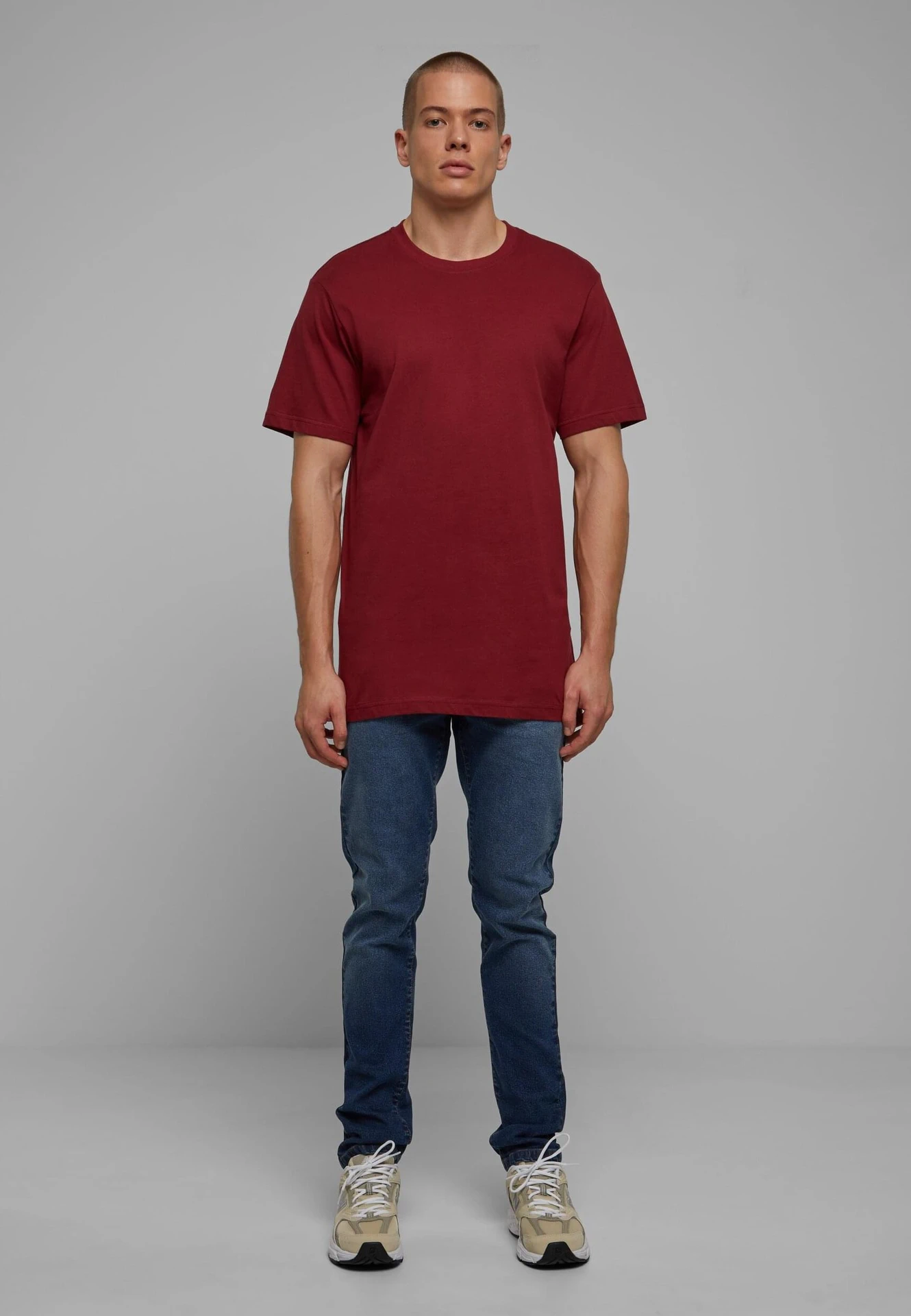 Build Your Brand Basic Round Neck T-Shirt