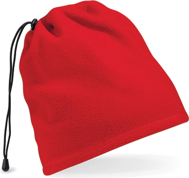 beechfield-b285-suprafleece-snood-hat-combo-classicred-front-1 Beechfield Suprafleece® Snood/ Hat Combo