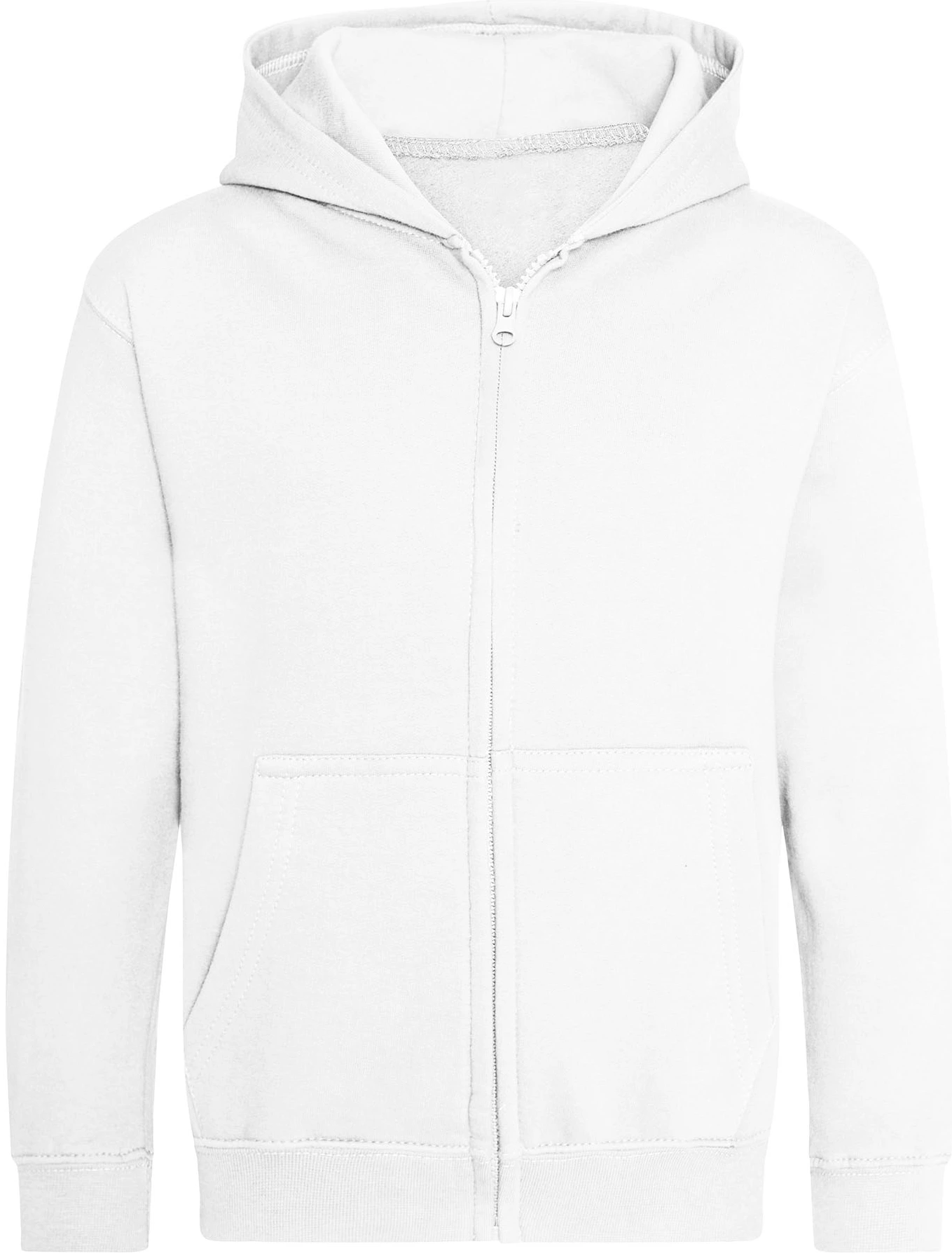 justhoods-jh050j-kids-zoodie-arcticwhite-front-1 Just Hoods Kids Zoodie