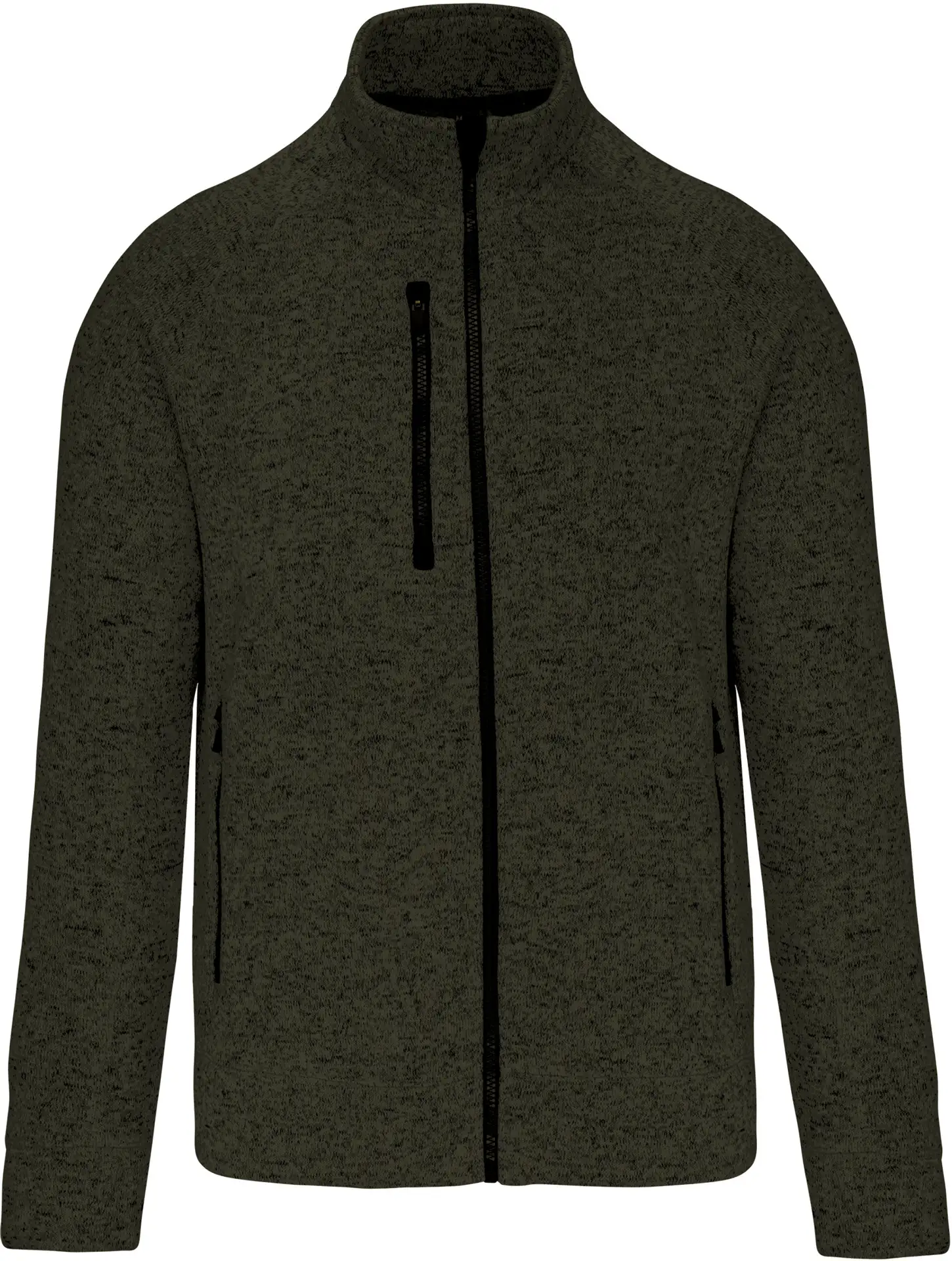 dark khaki melange