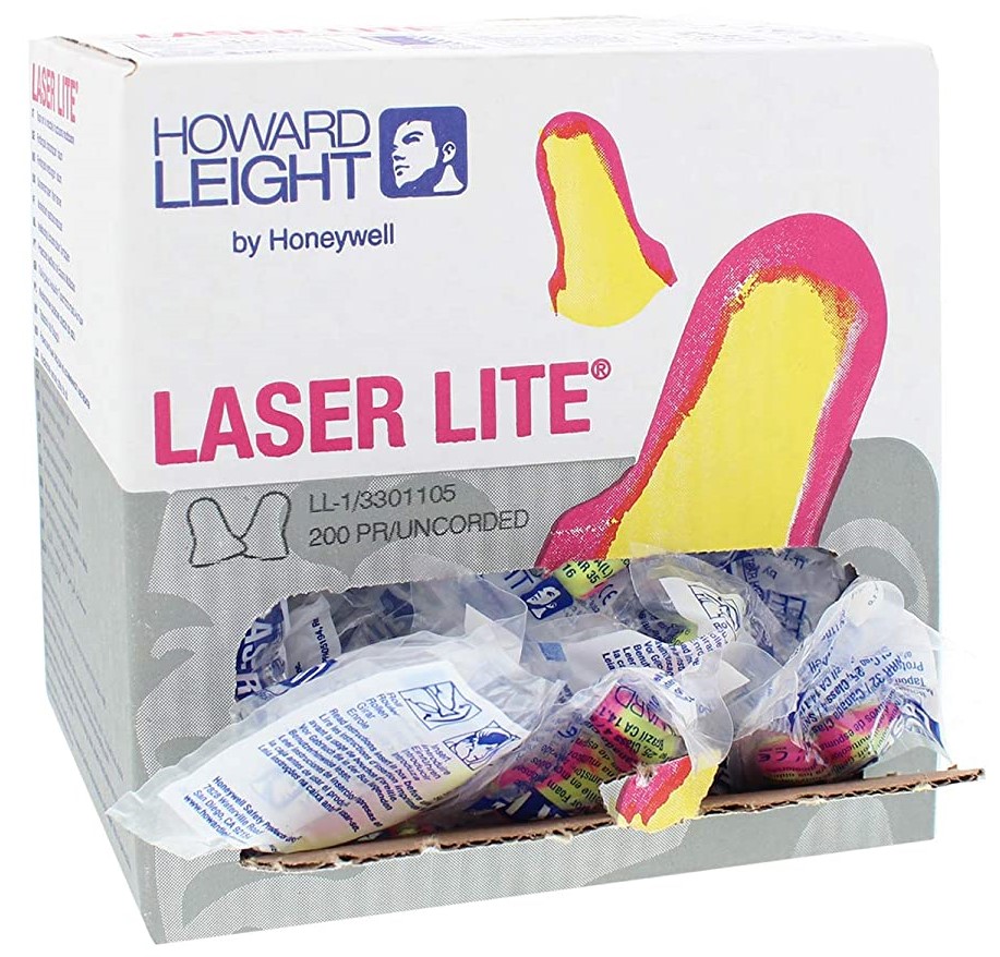 Howard Leight Laser Lite Gehörschutzstöpsel 200 Paar