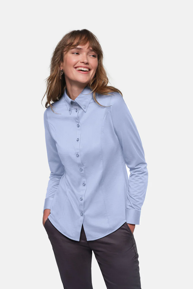 HAKRO Bluse 1/1 Arm 129 Natural Stretch