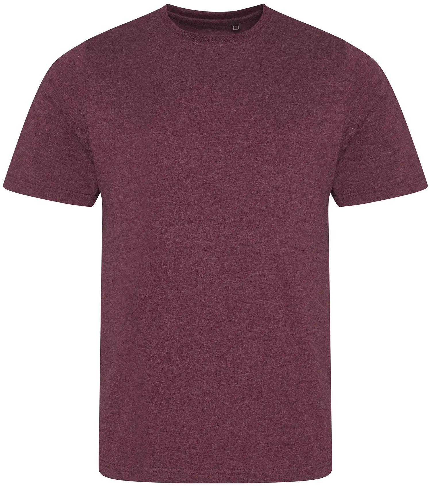 justts-jt001-tri-blend-t-shirt-heatherburgundy-front-1 Just Ts Tri-Blend T