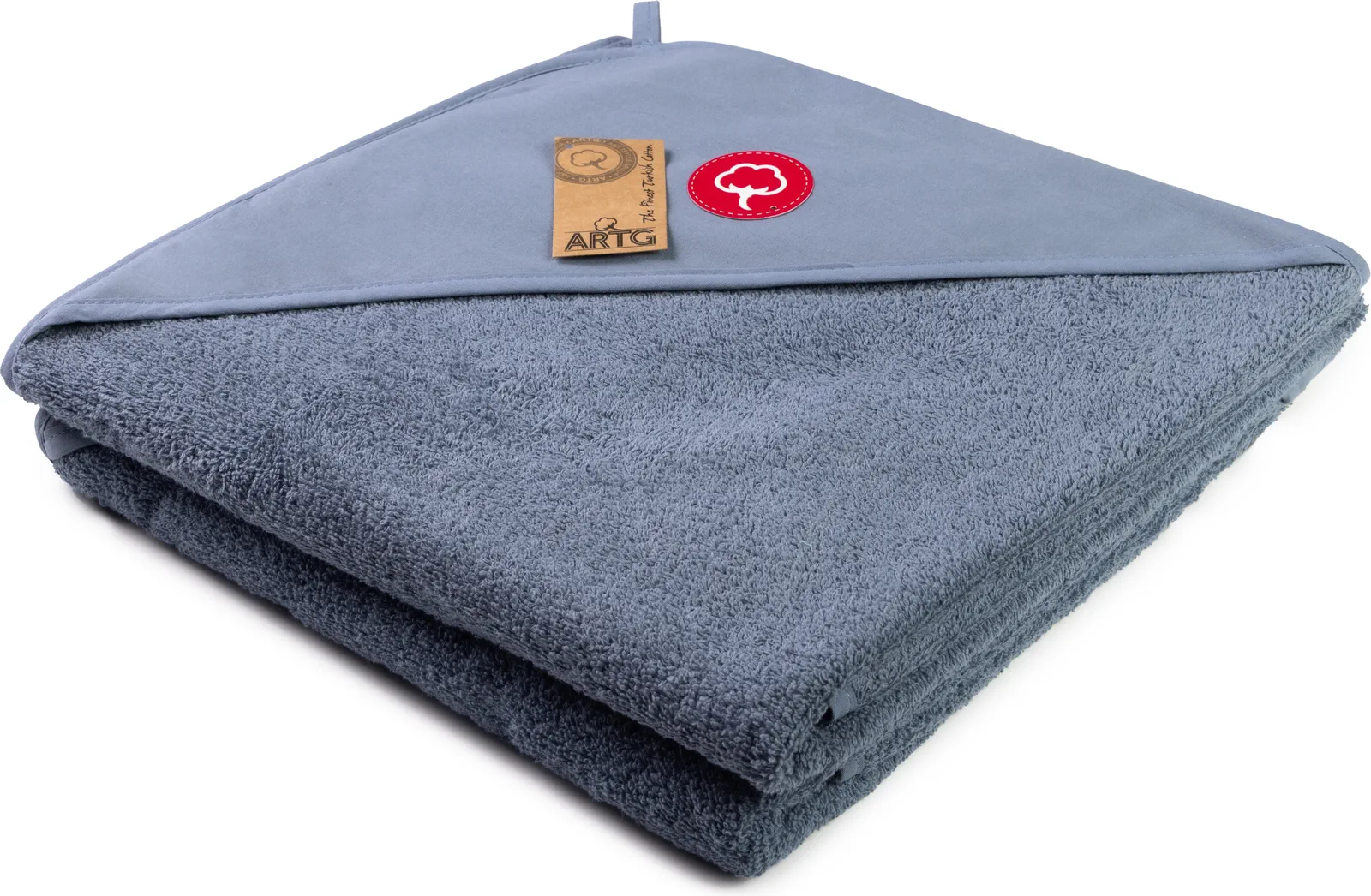 artg-ar732-print-me-baby-hooded-towel-jeansblue-front-1 ARTG PRINT-Me® Baby Hooded Towel