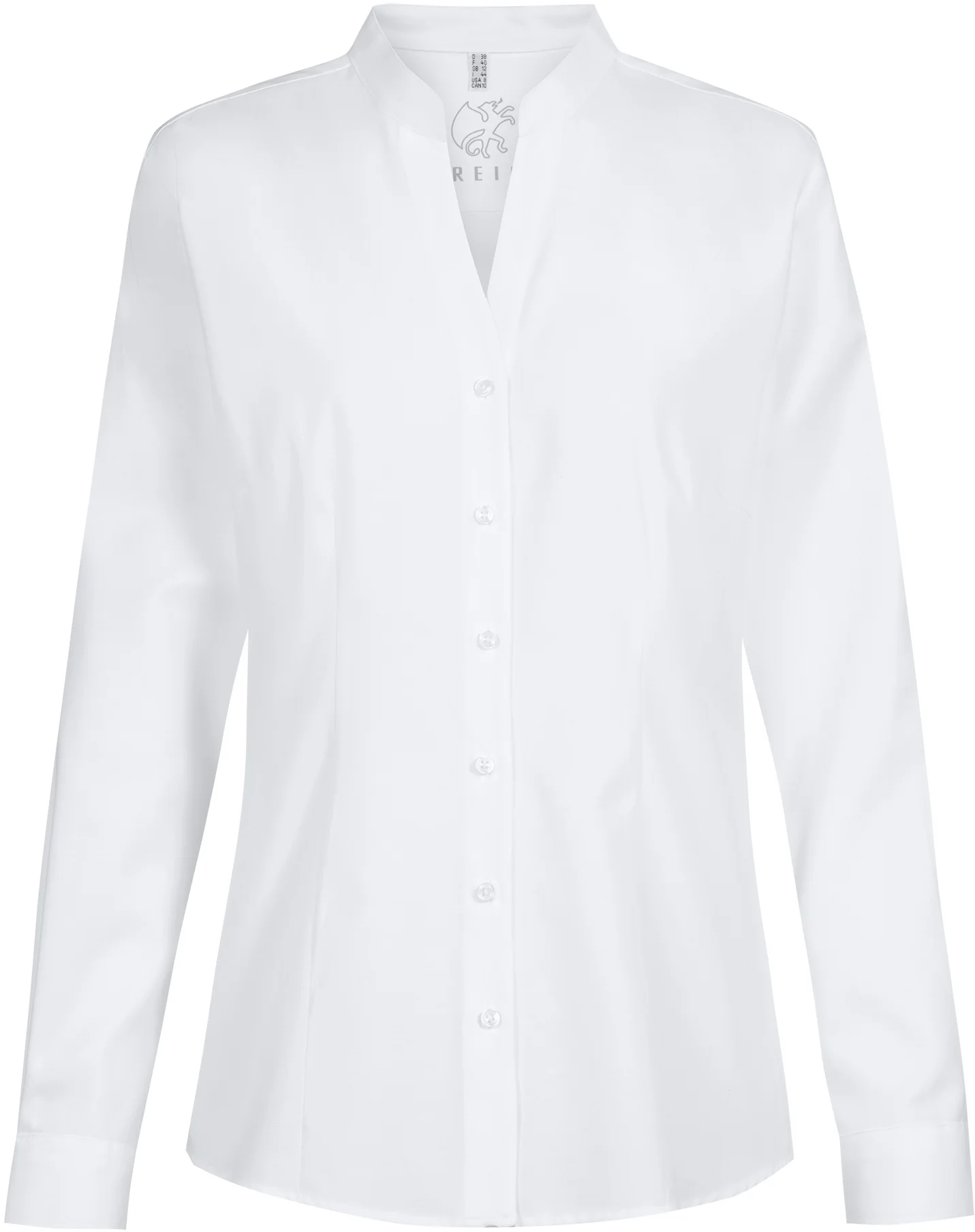 greiff-65720-d-stehkragenbluse-11-rf_285_weiss-front-2 GREIFF Damen Stehkragenbluse LANDHAUS Regular Fit