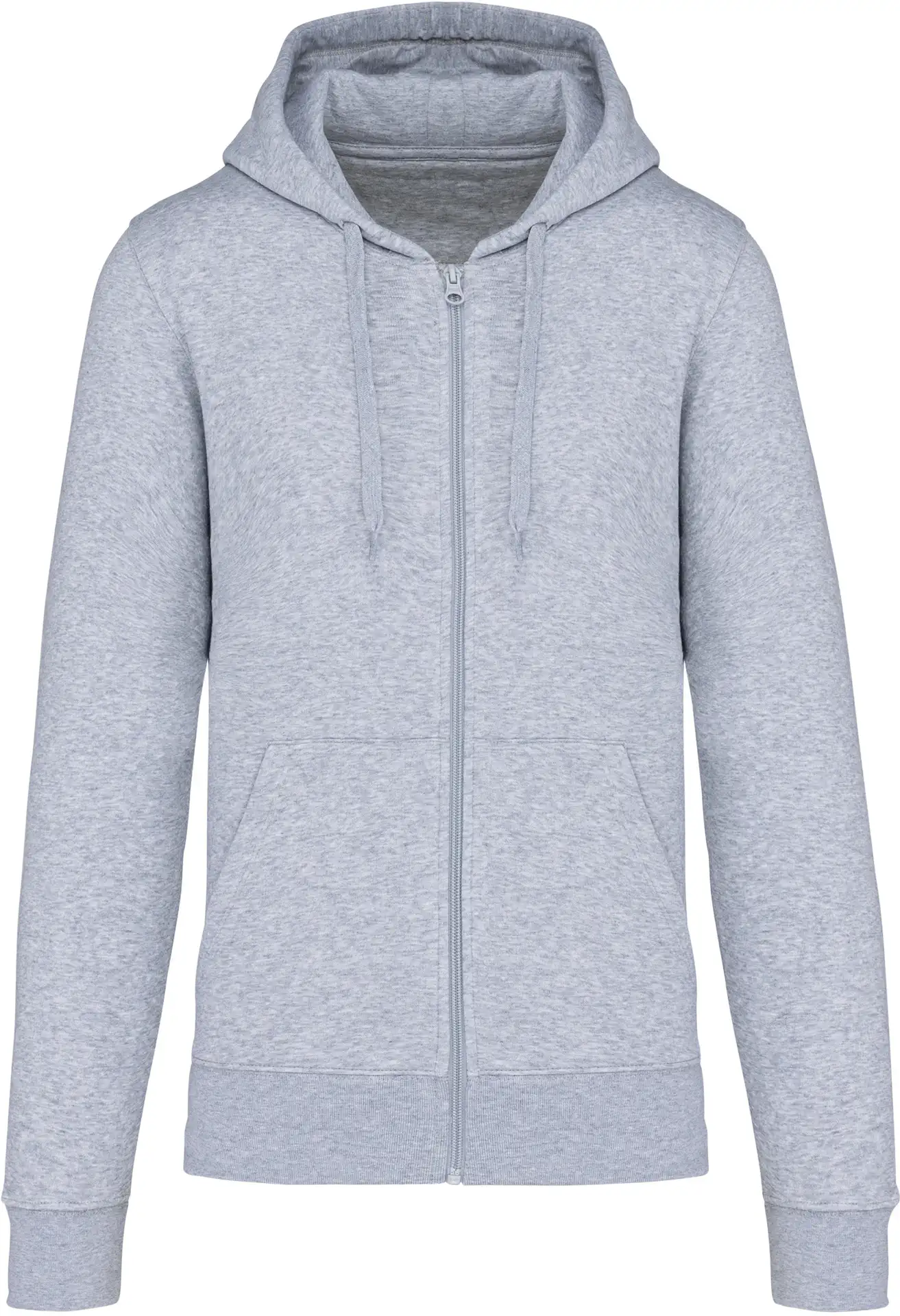 kariban-K4030-umweltfreundliche-kapuzen-sweatjacke-oxfordgrey-front-3 Kariban Umweltfreundliche Kapuzen Sweatjacke