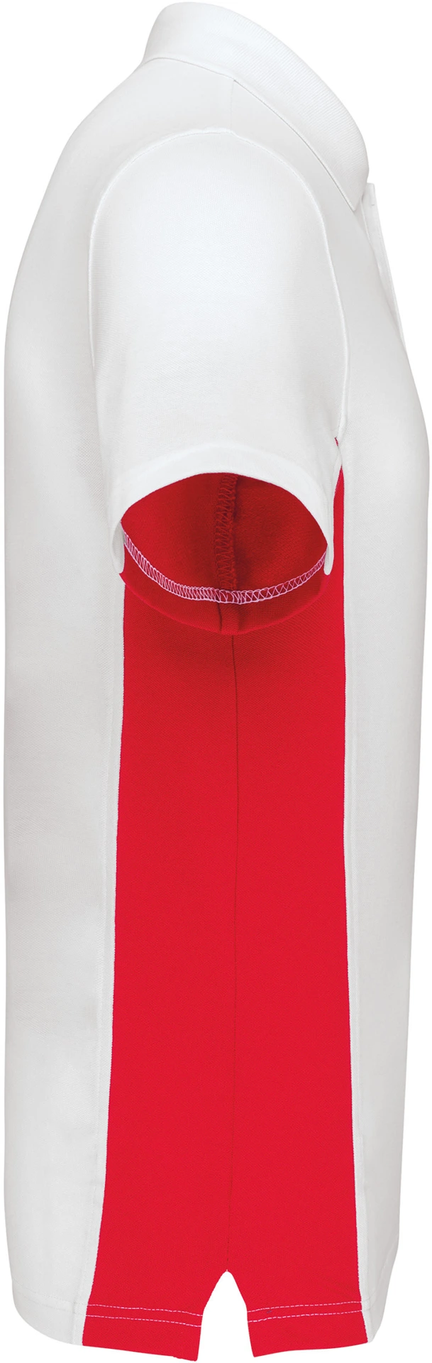Kariban 2-farbiges Polo "Flag"