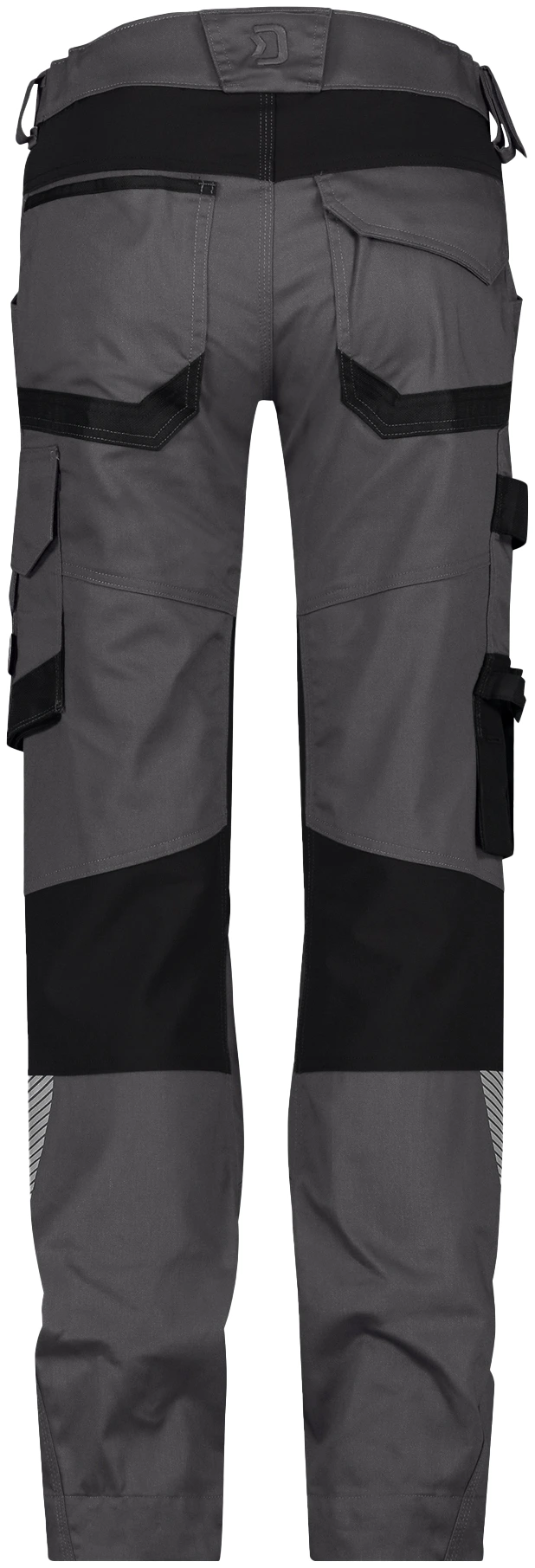 dassy-201161-dynax-next-women-work-trousers-with-stretch-and-knee-pockets-anthracite-grey-black-back-3 DASSY Stretch-Arbeitshose Women DYNAX Next