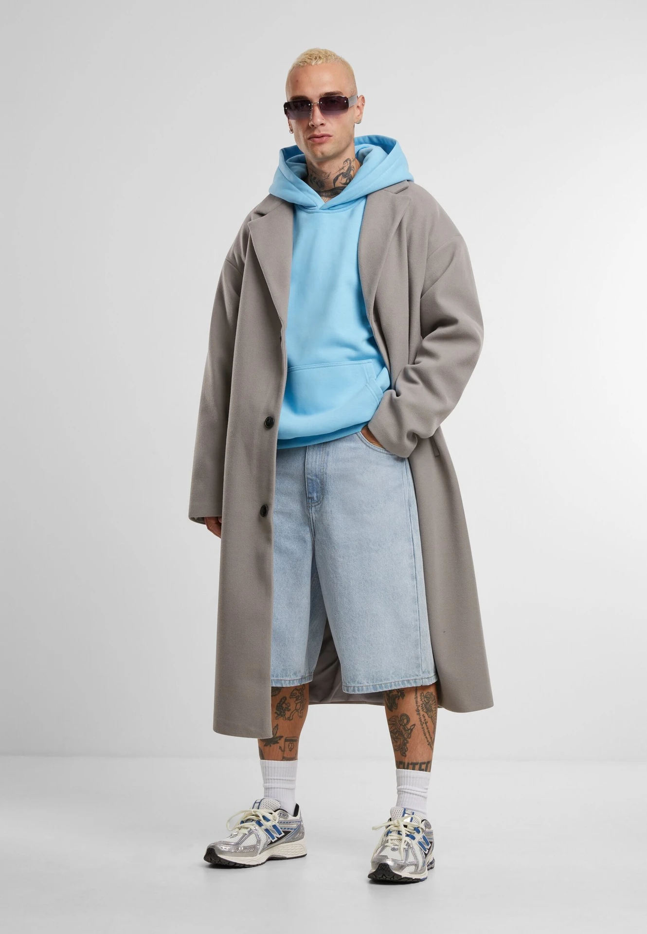 Build Your Brand Ultra Heavy Oversized Hoody